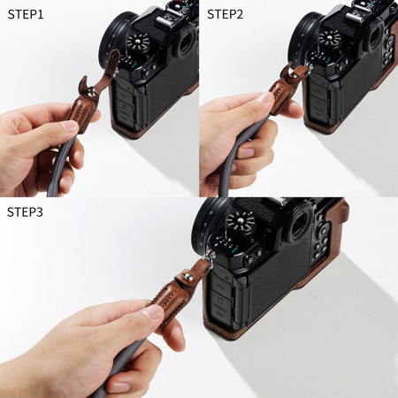 SmallRig Leather Case Kit for Nikon Z f Camera, Brown 5096