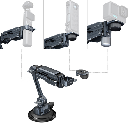 SmallRig Mini Shock Absorber Arm for Action Cameras 5123