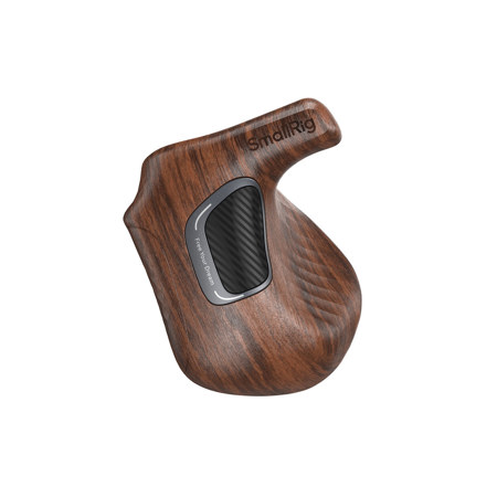 SmallRig ImageGrip Series Left Side Wooden Handle Grip with NATO Clamp