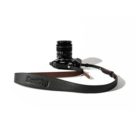 SmallRig Universal Leather Camera Shoulder Strap, Black