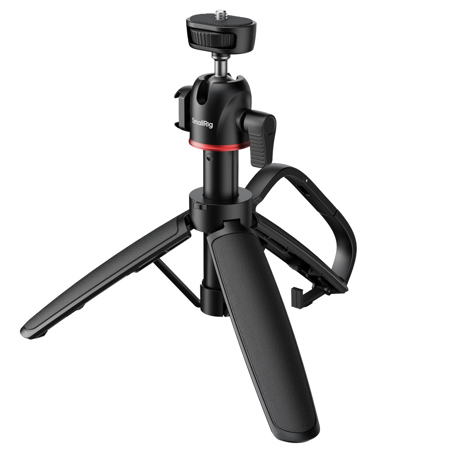 SmallRig VT-15 Mantis 4-Section Aluminum Tripod, Carabiner Shape, Black