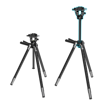 SmallRig x Potato Jet TRIBEX SE Aluminum Hydraulic Tripod with