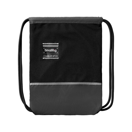 SmallRig Lightweight Drawstring Backpack, Black