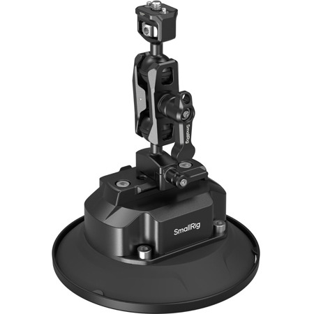 SmallRig 5" Electric Suction Cup Mount with Magic Arms Kit, Black