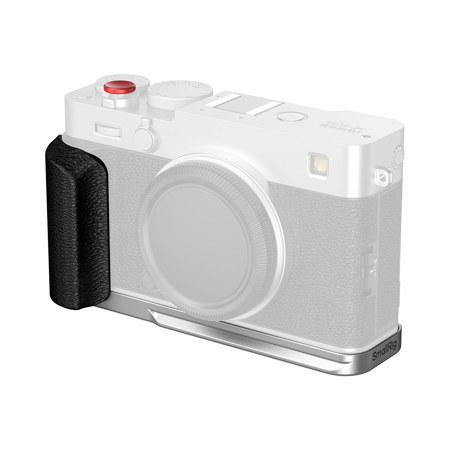 SmallRig L-Shape Mount Plate w/Silicone Handle for Fujifilm X-E5 Camera, Silver