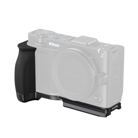 SmallRig L-Shaped Mount Plate with Silicone Handle for Nikon ZR Camera, Black