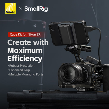 SmallRig Camera Cage Kit for Nikon ZR Camera, Black 5467 - Adorama