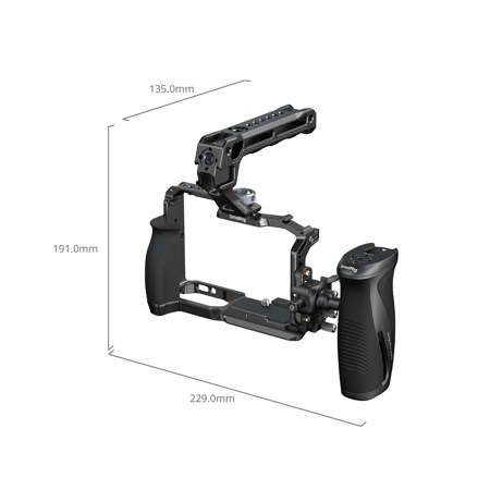 SmallRig Advanced Edition Cage Kit for Nikon ZR Camera, Black 5468