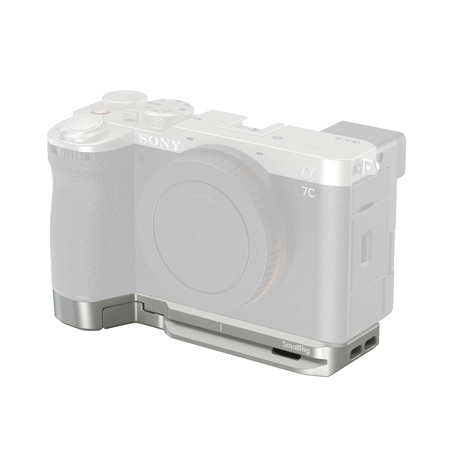 SmallRig Arca-Swiss QR Plate w/Airtag Slot for Sony Alpha 7C II/7CR, Silver