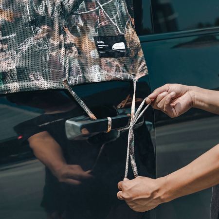 SMALLRIG Vehicle Shooting Curtain Set, Camouflage Mesh For Wildlife - View #4