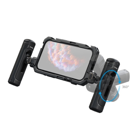 SmallRig Dual Handheld Mobile Video Cage Kit for iPhone 17 Pro Max