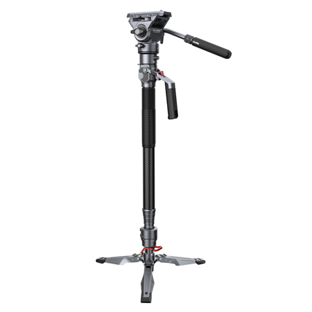 SmallRig 5565 Carbon Fiber Video Monopod with Fluid Head 68.9"
