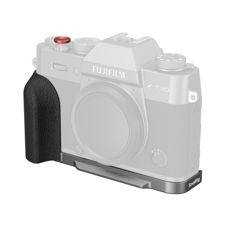 SmallRig L-Shaped Mount Plate w/Silicone Handle for X-T30 Series,Charcoal Silver