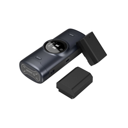 SmallRig 2x NP-FZ100 18.1Wh 7.2V 2520mAh Camera Battery with Dual Portable Charger, Black