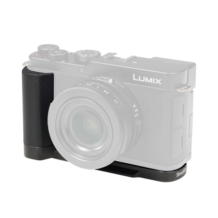 SmallRig L-Shaped Mount Plate w/Silicone Handle for LUMIX L10 Camera, Black