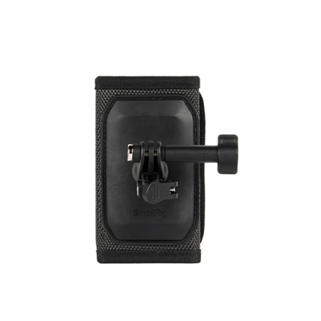 SmallRig Hook and Loop Backpack Strap Mount for Action Cameras, Black