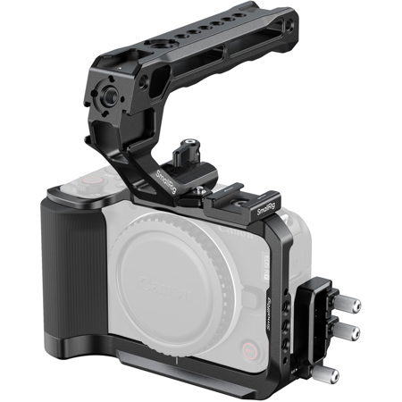 SmallRig 5766B Cage Kit with Top Handle for Canon EOS R50 V Camera, Black