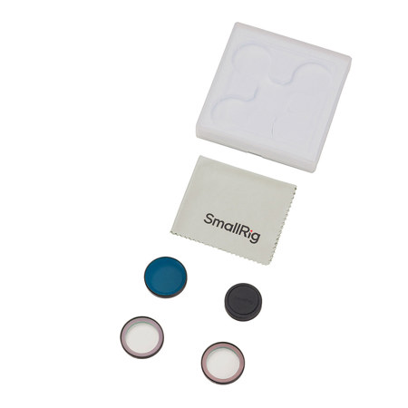 SmallRig 1/2 Black Diffusion, 1/4 Black Diffusion and ND8-CPL Polarizing Filter Kit for DJI Osmo Nano Camera, Black