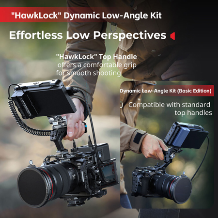 SmallRig HawkLock QR Half Camera Cage for EOS R6 Mark III/R6 Mark