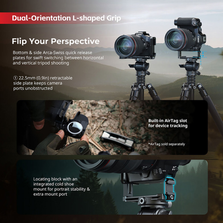 SmallRig HawkLock QR Half Camera Cage for EOS R6 Mark III/R6 Mark