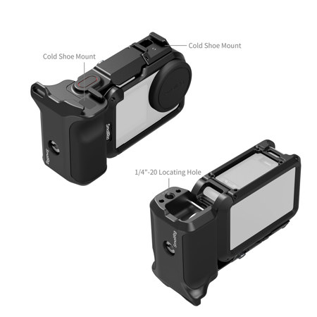 SmallRig Full Cage Kit for DJI Osmo Action 6 Camera, Black 6037