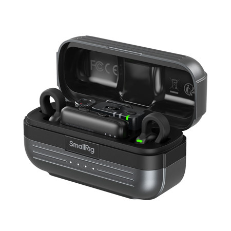SmallRig S70 2.4GHz 2-Person Wireless Lav Mic System for Cameras & Smarphones