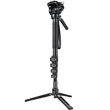 SmallRig 5-Section Aluminum Alloy Monopod with Fluid Head