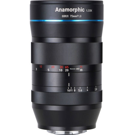 Sirui 75mm f/1.8 1.33x Anamorphic Lens for Canon RF