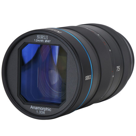 SIRUI 75mm F1.8 Anamorphic マイクロフォーサーズ SIRUI 75mm F1.8 1.33X APS-C | Anamorphic Lens - SIRUI