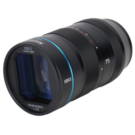 Sirui 75mm f/1.8 1.33x Anamorphic Lens for Canon EF-M SR75EFM