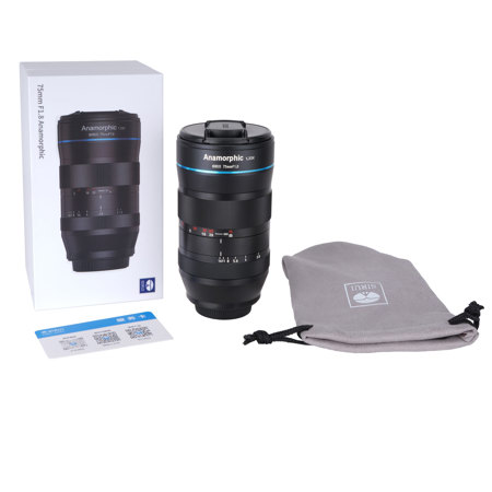 Sirui 75mm f/1.8 1.33x Anamorphic Lens for Canon EF-M SR75EFM