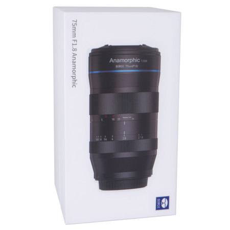 SIRUI 75mm F1.8 Anamorphic マイクロフォーサーズ SIRUI 75mm F1.8 1.33X APS-C | Anamorphic Lens - SIRUI