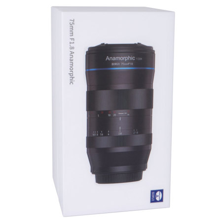 Sirui 75mm f/1.8 1.33x Anamorphic Lens for Micro Four Thirds SR75-MFT