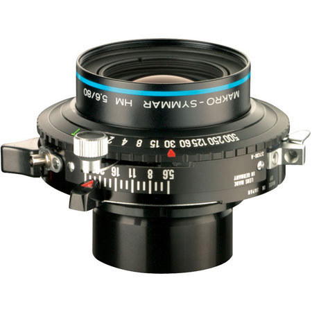 Schneider 80mm f/5.6 Macro-Symmar HM Macro Lens with Copal #0 Shutter - USA