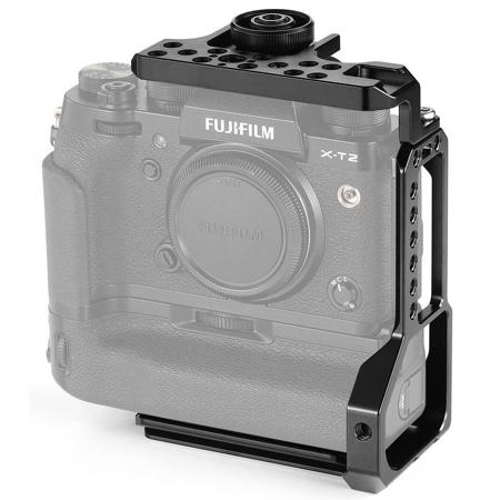 SmallRig 2282 L-Bracket Half Cage for Fujifilm X-T2/T3 Camera with Battery Grip