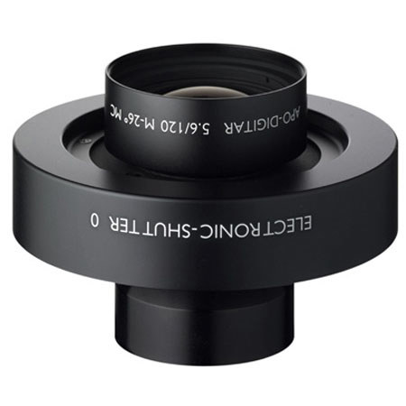 Schneider APO-DIGITAR 120mm f5.6 Lens with Apochromatic Lens in Electronic Shutter #0 (SESO)
