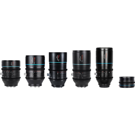 Sirui Venus 35mm, 50mm, 75mm, 100mm and 150mm T2.9 1.6x Lens Kit w/1.25x Adapter Nikon Z