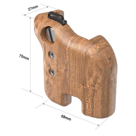 SmallRig Wooden Side Hand Grip for Sigma FP Digital Camera