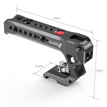 SmallRig NATO Top Handle with Record Start/Stop Remote Trigger for Sony Mirrorless Cameras