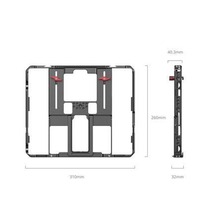 SmallRig Cage for Apple iPad, iPad Mini, iPad Air and iPad Pro