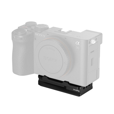 SmallRig Arca-Swiss QR Mount Plate w/AirTag Compartment for Select Sony Cameras