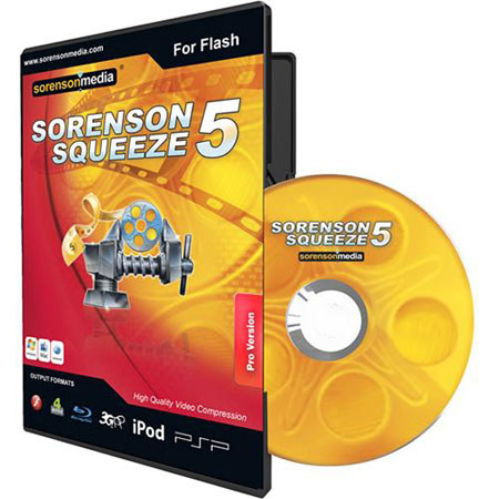 Sorenson Media Squeeze 5, Media Converting Software for Flash Pro, Macintosh & Windows