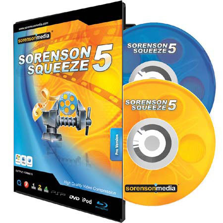 Sorenson Media Squeeze 5 Pro, Software Upgrade from Squeeze 4.5 Power Pack, for Macintosh