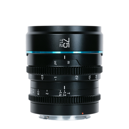 Sirui Nightwalker Series T1.2 S35 Cine Lens 75mm Black Sony E
