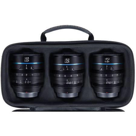 Sirui Night Walker 24mm, 35mm & 55mm T1.2 Cine 3-Lens Set