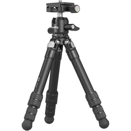 SmallRig 3-Section Carbon Fiber Pocket Tripod with Ball Head, Black
