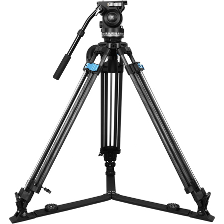 Sirui SQ75 3-Section Heavy-Duty CF Rapid-System Tripod w/VHS10 Video Head