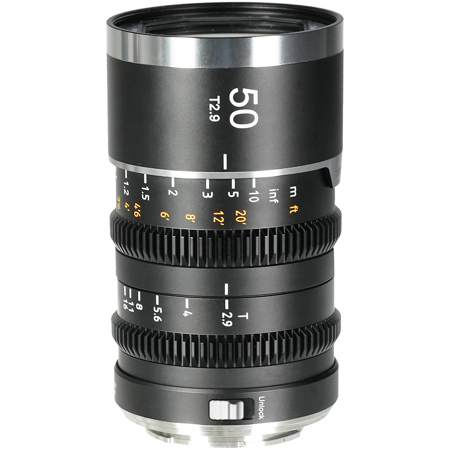 Sirui Saturn V2 Series 50mm T2.9 1.6x Cine Lens for Canon RF
