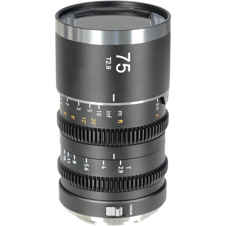 Sirui Saturn V2 Series 75mm T2.9 1.6x Cine Lens for Nikon Z