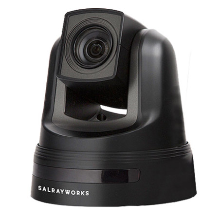 Salrayworks K-S30 Full HD NDI 1/2.8'' Exmor R CMOS Sensor 30x PTZ Camera, Black